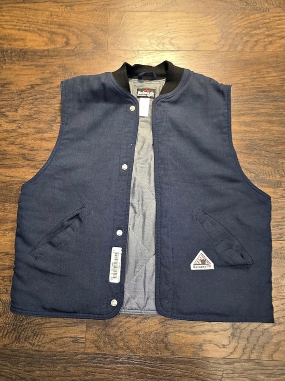 Bulwark Nomex Flame-Resistant Vest Blue L
